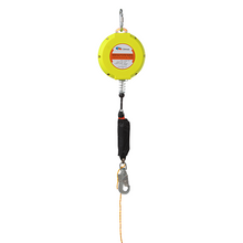 Retractable fall arrester, cable type  10 M, Climax