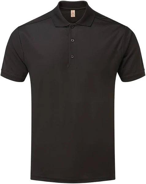 POLO PHILTEX MANCHES COURTES NOIR ET BLEU MARINE