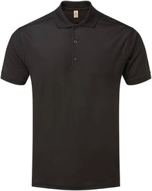POLO PHILTEX MANCHES COURTES NOIR ET BLEU MARINE