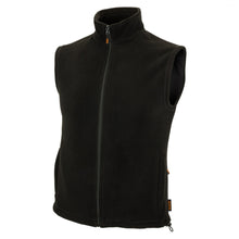 VESTBNNB, Fleece vest Bennon, black