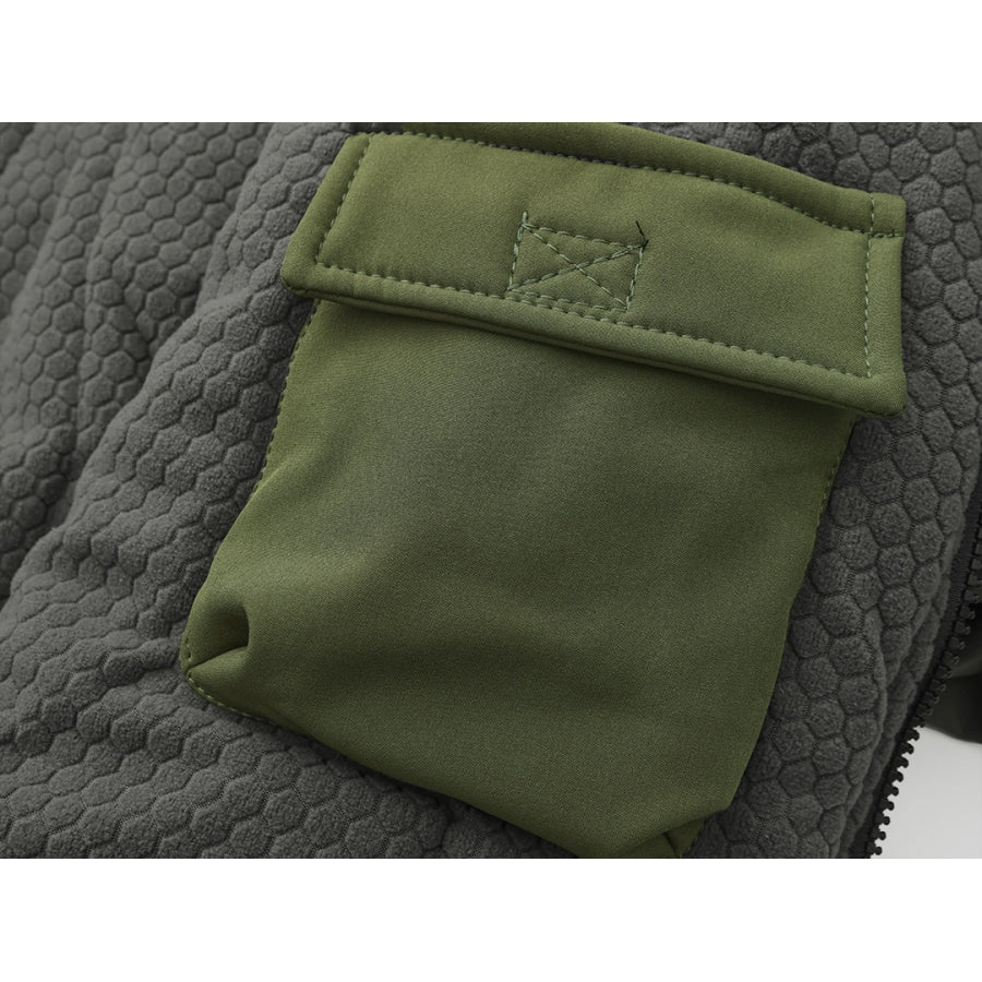 OTAVA_OG, SoftShell Winter Jacket Pesso Otava, olive green