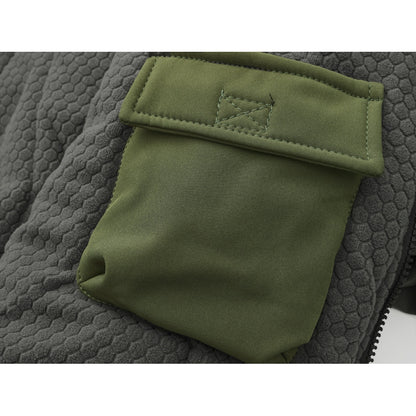 OTAVA_OG, SoftShell Winter Jacket Pesso Otava, olive green