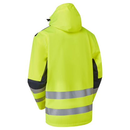 SUH-057 C System Hi Vis Eco Insulated Yellow Jacket