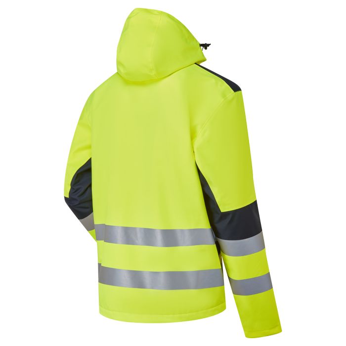 SUH-057 C System Hi Vis Eco Insulated Yellow Jacket