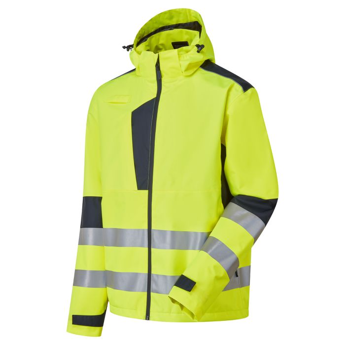 SUH-057 C System Hi Vis Eco Insulated Yellow Jacket