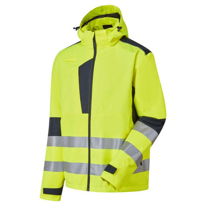 SUH-057 C System Hi Vis Eco Insulated Yellow Jacket