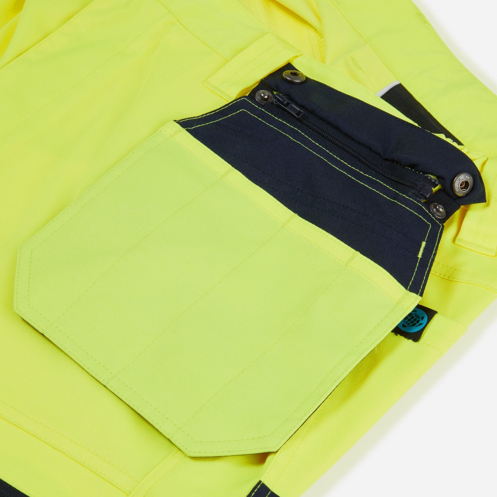 SYH-401RC (YELLOW) Supertouch HV System Eco Two Tone Removable Holster Trousers