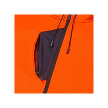 SYH-751D System Hi-Vis Eco Zip Thru Orange Hoodie