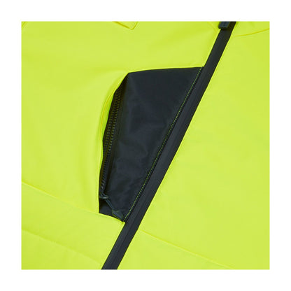SYH-058C HV System Eco Two Tone Thermal Baffle Jacket (YELLOW)
