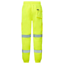 SHV-50141 Supertouch Eco Hi Vis Yellow Joggers PANTS (YELLOW)