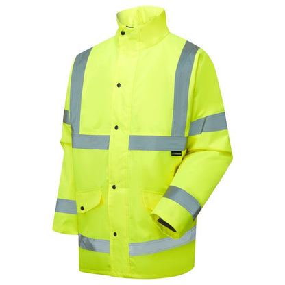 SHV-0564 Supertouch Eco Hi Vis Winter Padded Yellow Parka