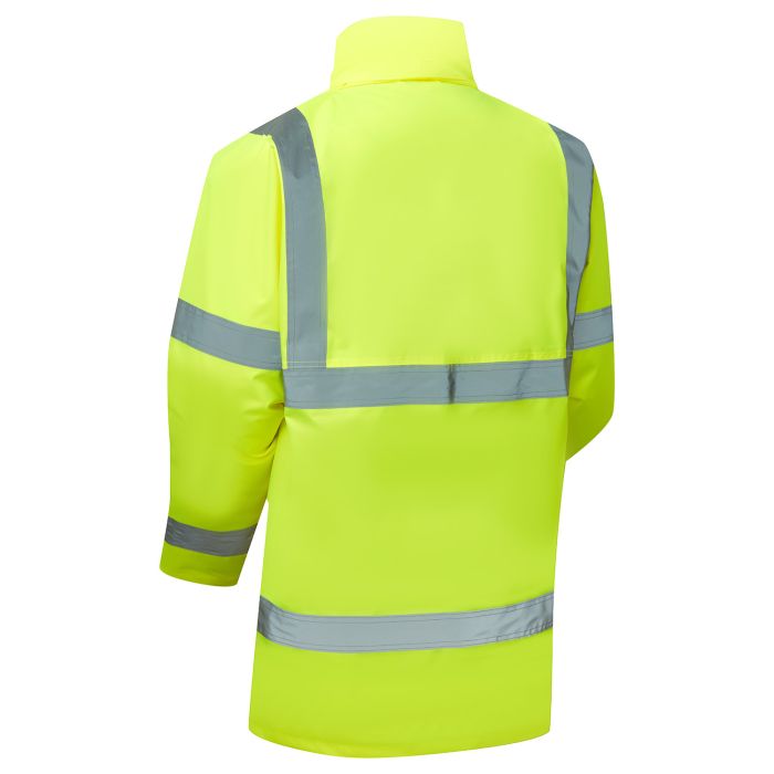 SHV-0564 Supertouch Eco Hi Vis Winter Padded Yellow Parka