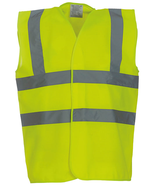 LSGMP, GILET BANDE HAUTE VISIBILITÉ PESSO NORDIC, JAUNE